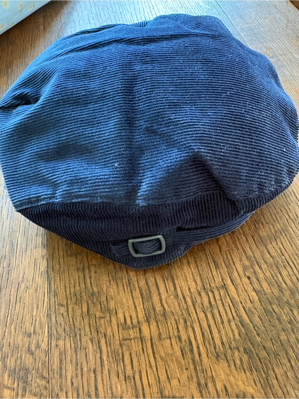 Janie and Jack Navy Corduroy Newsboy Cap